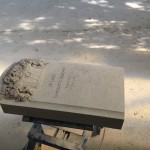 Restaurierung Grabstein