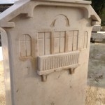 individueller Grabstein aus Jura